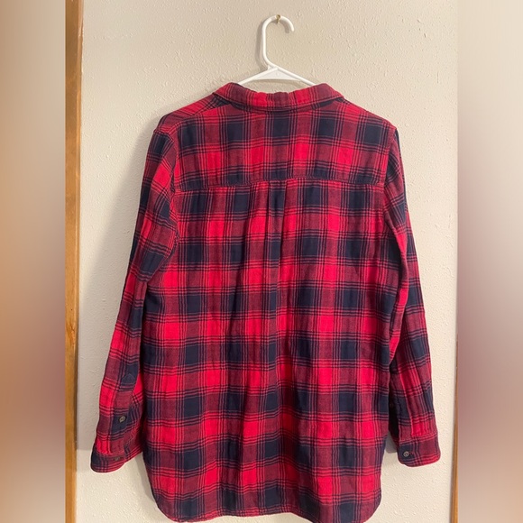 Madewell flannel top - Picture 2 of 4